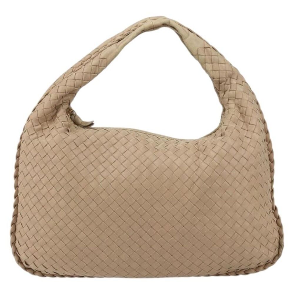Bottega Veneta Veneta Hobo Intrecciato Nappa Beige Leather Shoulder Bag Bag